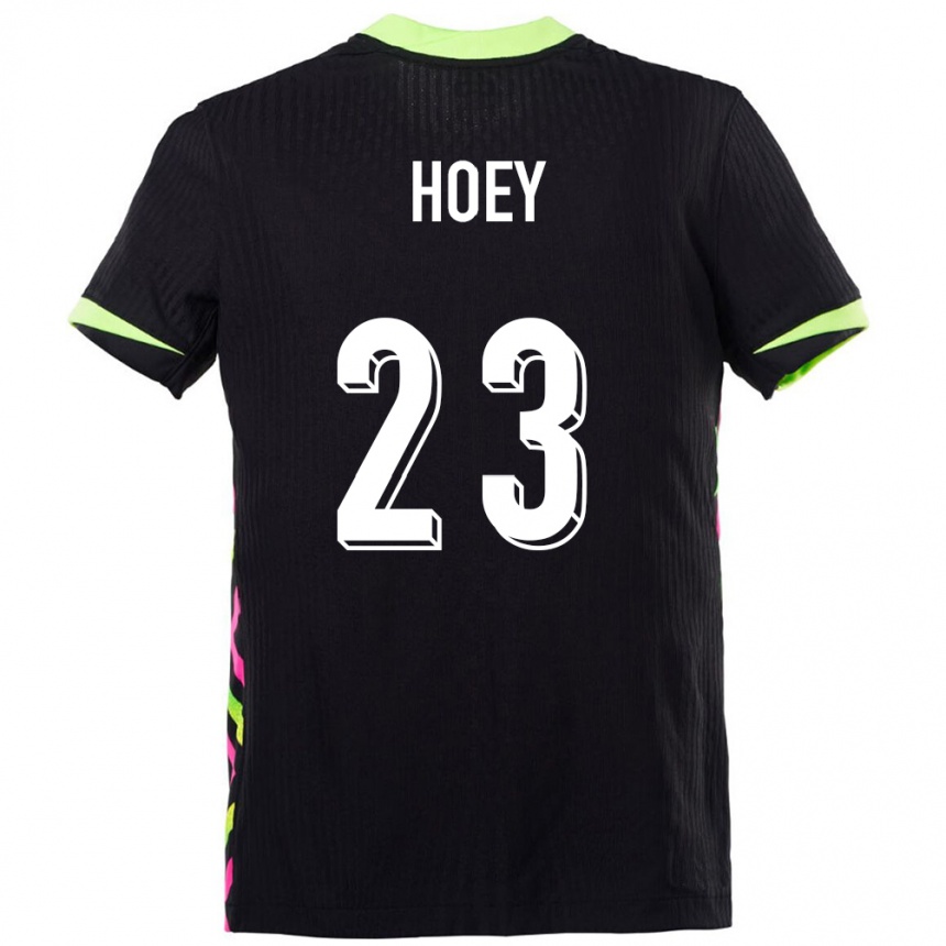 גברים כדורגל אוֹסטְרַלִיָה Jesse Hoey #23 כחול כהה הרחק ג'רזי 24-26