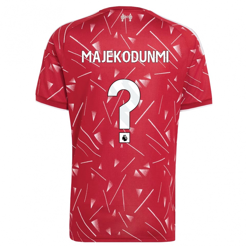 נשים כדורגל Daniel Majekodunmi #0 לבן אדום ג'רזי ביתית 2026/27