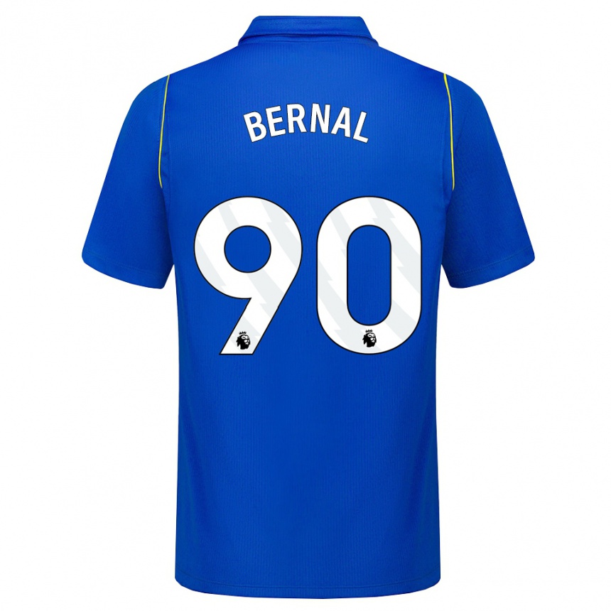 נשים כדורגל Freddy Bernal #90 כחול צהוב ג'רזי ביתית 2026/27