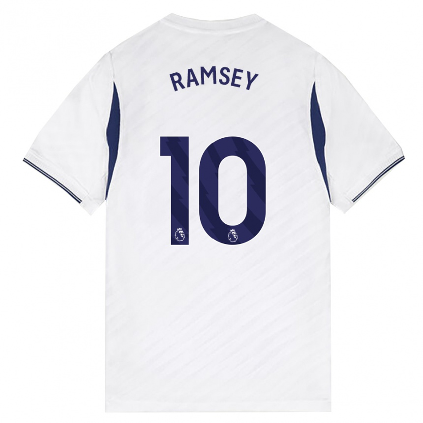 נשים כדורגל Cole Ramsey #10 לבן אדום סגול ג'רזי ביתית 2026/27