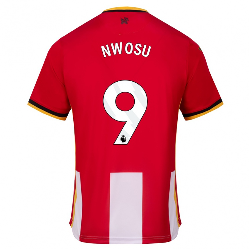 נשים כדורגל Jai Nwosu #9 צהוב שחור אדום ג'רזי ביתית 2026/27