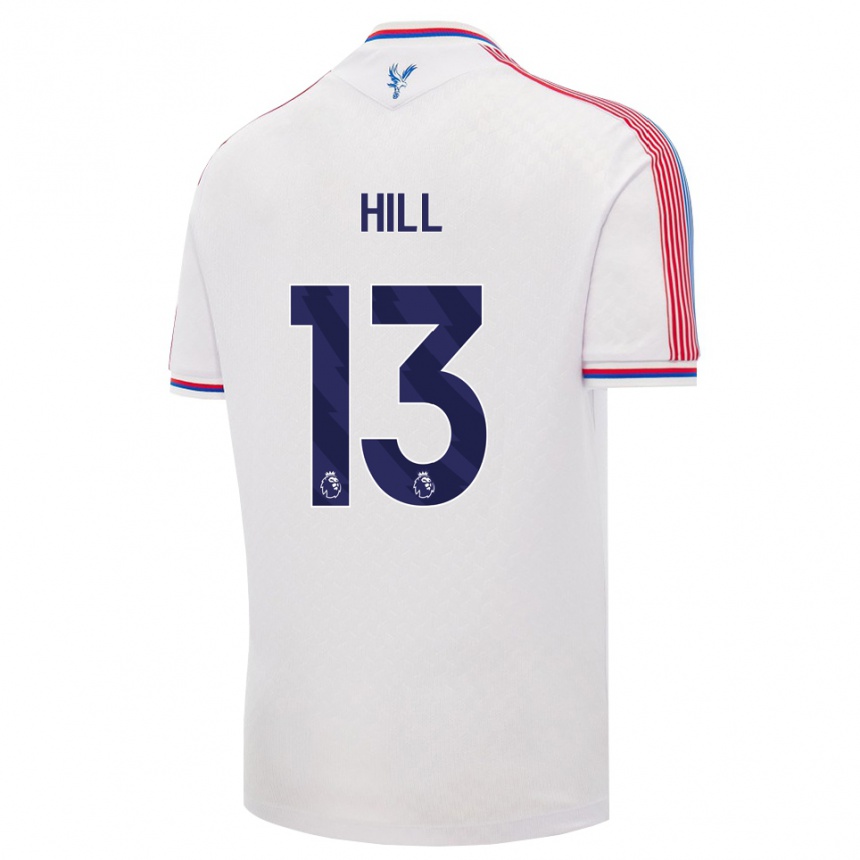 נשים כדורגל Marcus Hill #13 לבן אדום כחול ג'רזי ביתית 2026/27