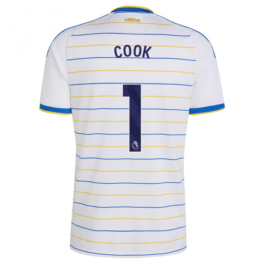 נשים כדורגל Robbie Cook #1 אדום צהוב כחול ג'רזי ביתית 2026/27