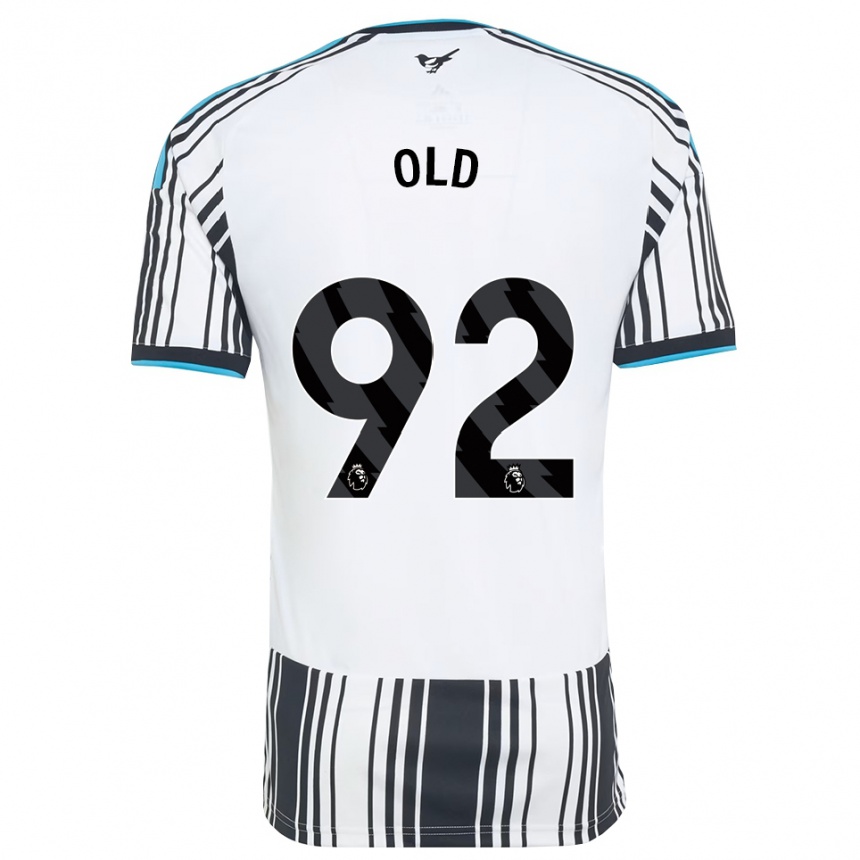 נשים כדורגל Thomas Old #92 כחול שמיים שחור לבן ג'רזי ביתית 2026/27