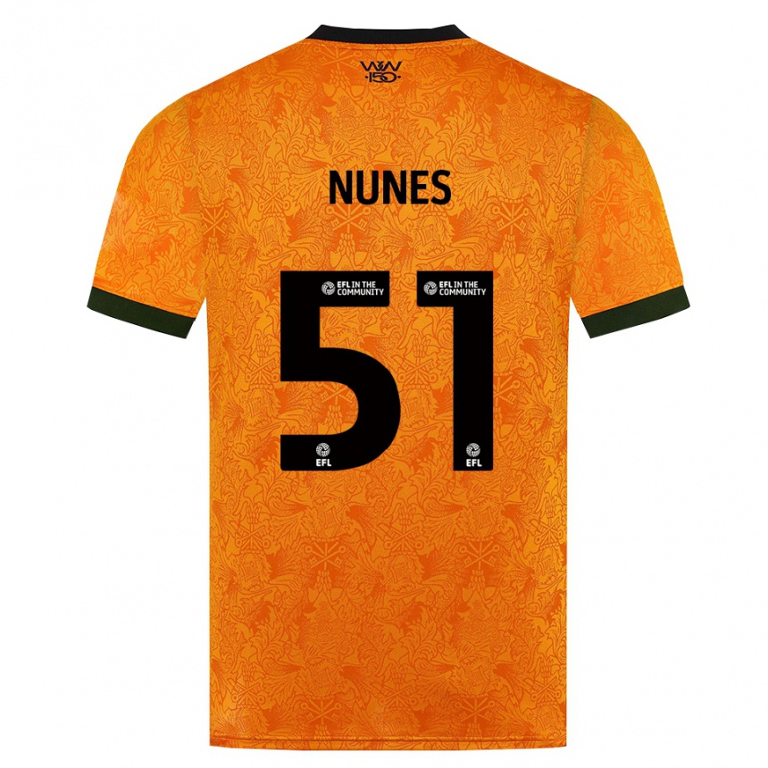 נשים כדורגל Grazi Nunes #51 כתום שחור ג'רזי ביתית 2026/27