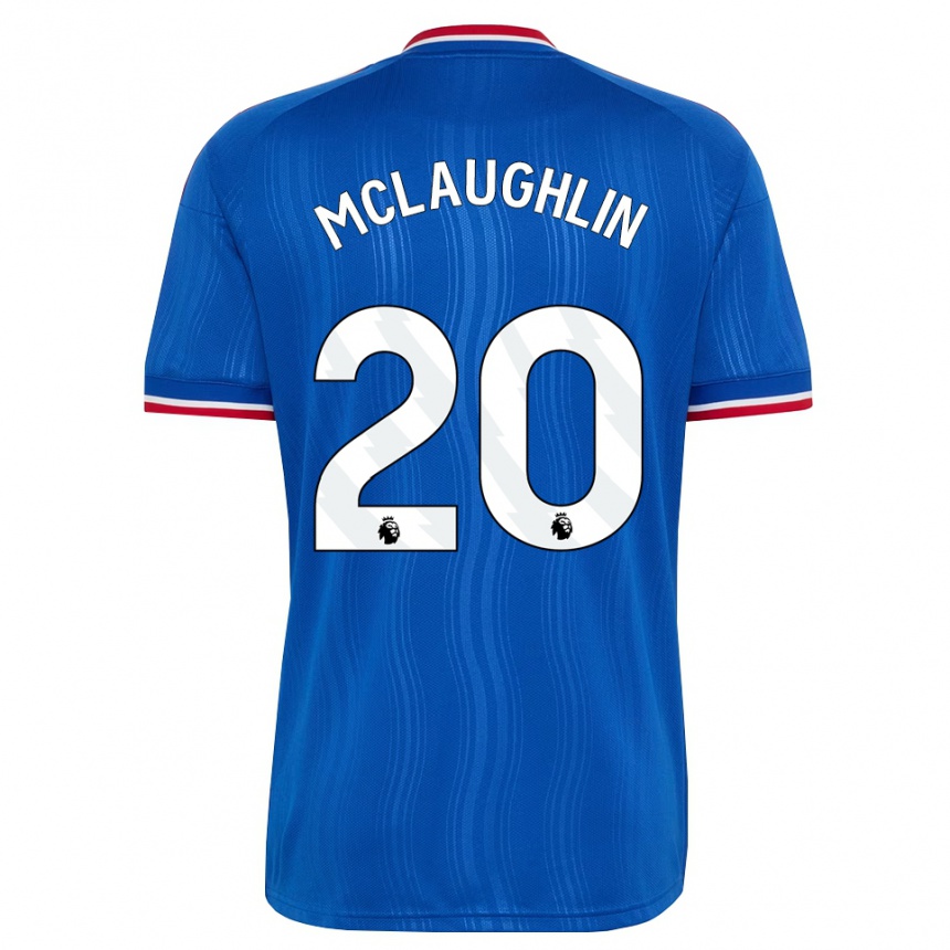 נשים כדורגל Harlem Mclaughlin #20 כחול לבן אדום הרחק ג'רזי 2026/27