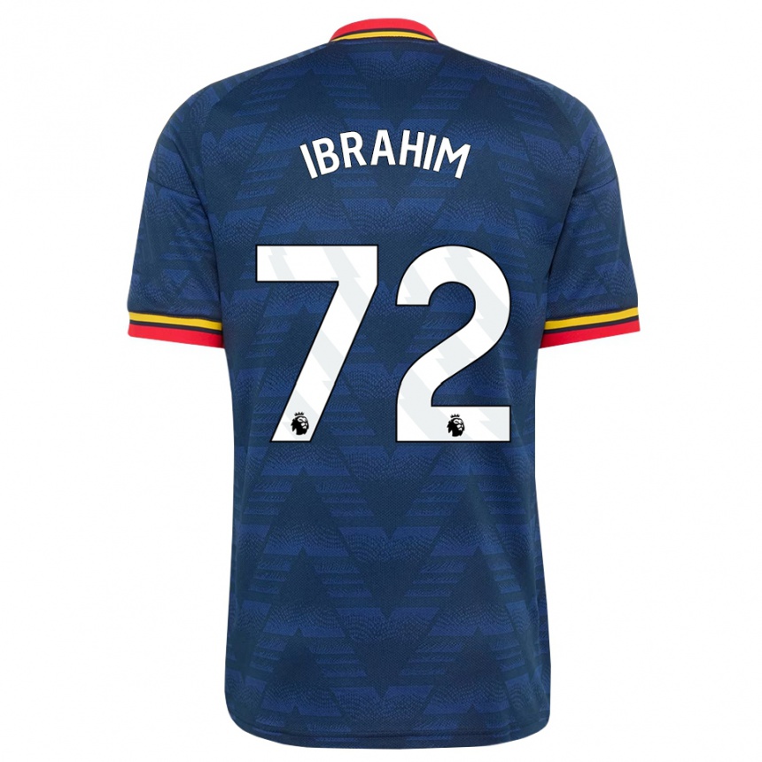 נשים כדורגל Ife Ibrahim #72 כחול חצות צהוב אדום הרחק ג'רזי 2026/27