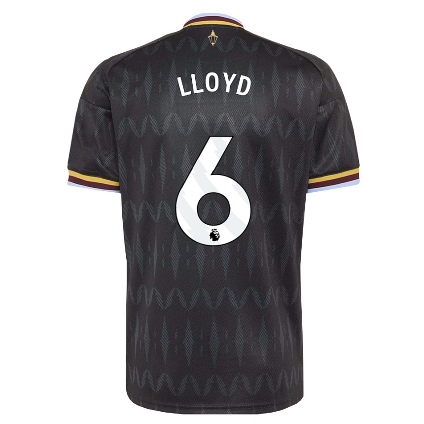 נשים כדורגל Olly Lloyd #6 כחול קורנפלאוור שחור צהוב הרחק ג'רזי 2026/27