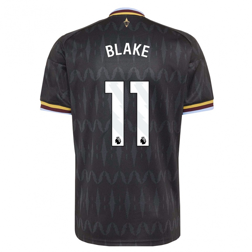 נשים כדורגל Josh Blake #11 כחול קורנפלאוור שחור צהוב הרחק ג'רזי 2026/27