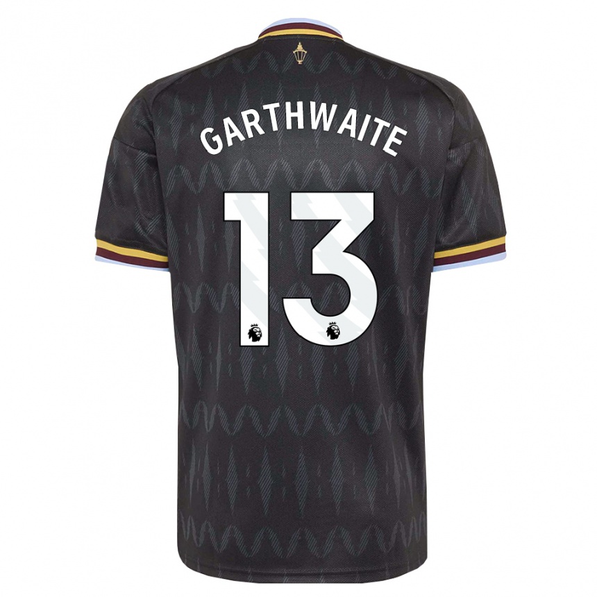 נשים כדורגל Jayden Garthwaite #13 כחול קורנפלאוור שחור צהוב הרחק ג'רזי 2026/27