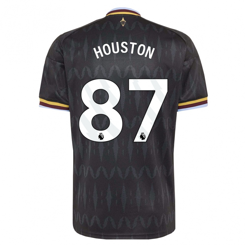 נשים כדורגל Theo Houston #87 כחול קורנפלאוור שחור צהוב הרחק ג'רזי 2026/27