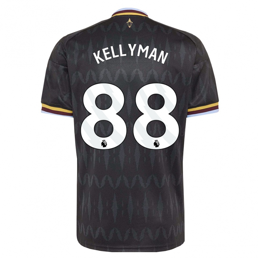 נשים כדורגל Jahmi Kellyman #88 כחול קורנפלאוור שחור צהוב הרחק ג'רזי 2026/27