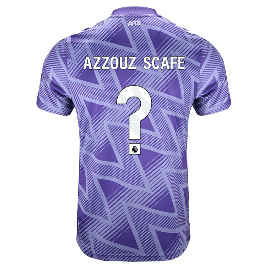נשים כדורגל Jaheim Azzouz Scafe #0 ורוד בהיר מאוד לבן הרחק ג'רזי 2026/27