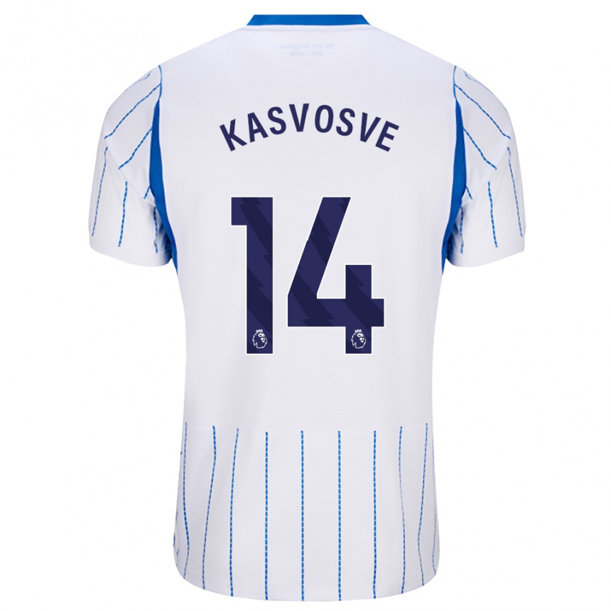 נשים כדורגל Henry Kasvosve #14 כחול דודוד לבן הרחק ג'רזי 2026/27