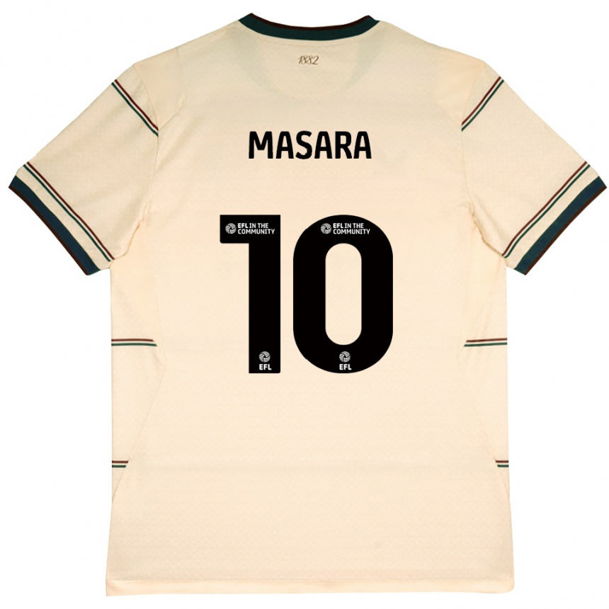 נשים כדורגל Vishon Masara #10 בז' בורדו הרחק ג'רזי 2026/27 נשים כדורגל Vishon Masara #10 בז' בורדו הרחק ג'רזי 2026/27