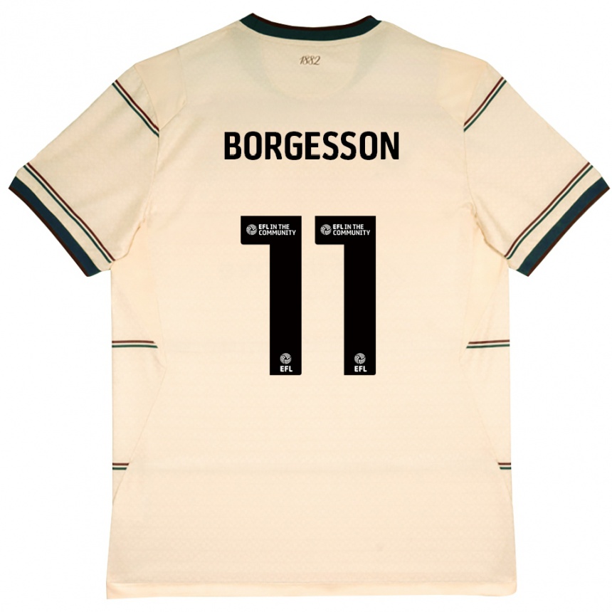נשים כדורגל Blayz Borgesson #11 בז' בורדו הרחק ג'רזי 2026/27 נשים כדורגל Blayz Borgesson #11 בז' בורדו הרחק ג'רזי 2026/27