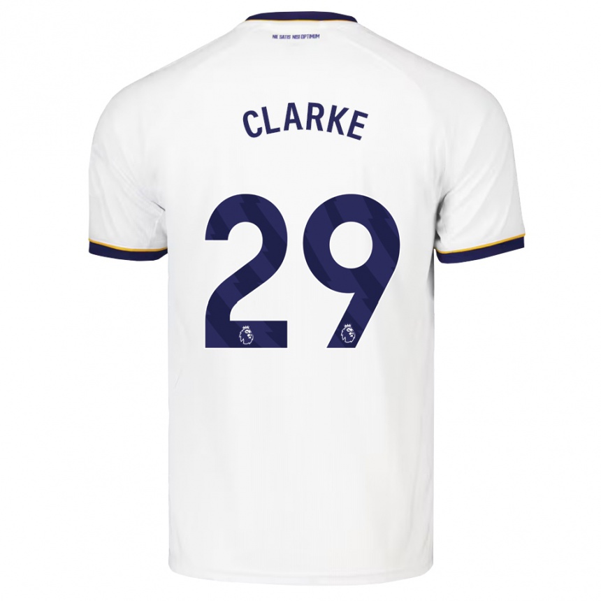 נשים כדורגל Abbey Clarke #29 כחול חצות לבן צהוב הרחק ג'רזי 2026/27