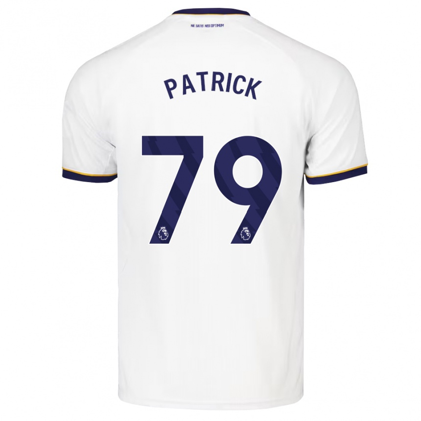 נשים כדורגל Seve Patrick #79 כחול חצות לבן צהוב הרחק ג'רזי 2026/27