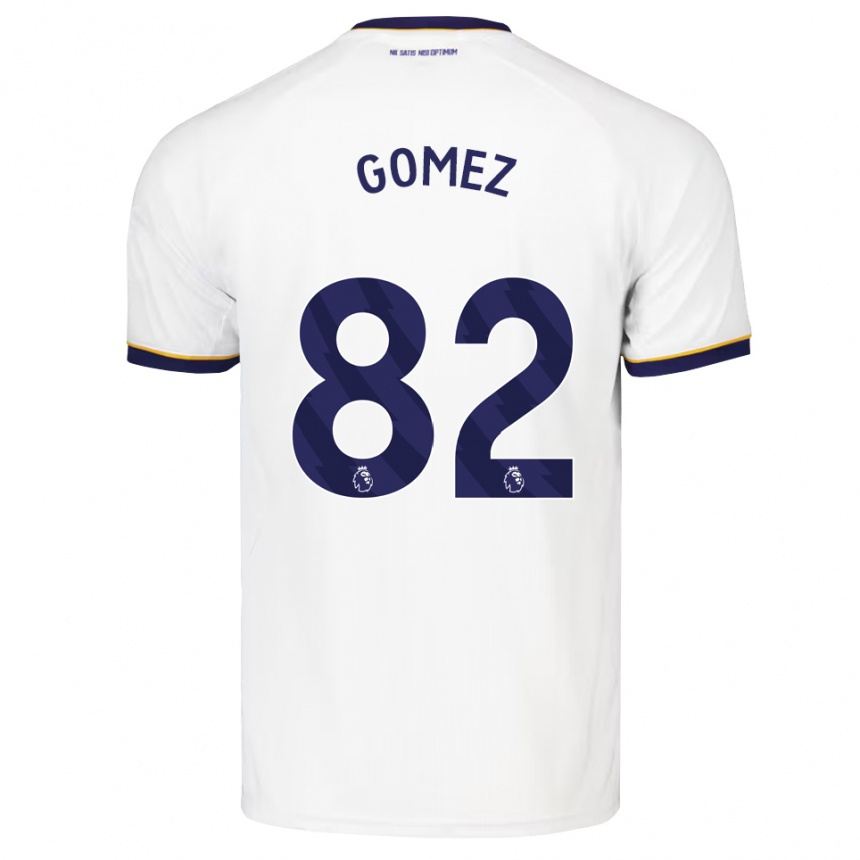 נשים כדורגל Francis Gomez #82 כחול חצות לבן צהוב הרחק ג'רזי 2026/27