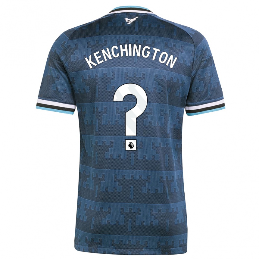 נשים כדורגל Josh Kenchington #0 צהוב שחור כחול הרחק ג'רזי 2026/27