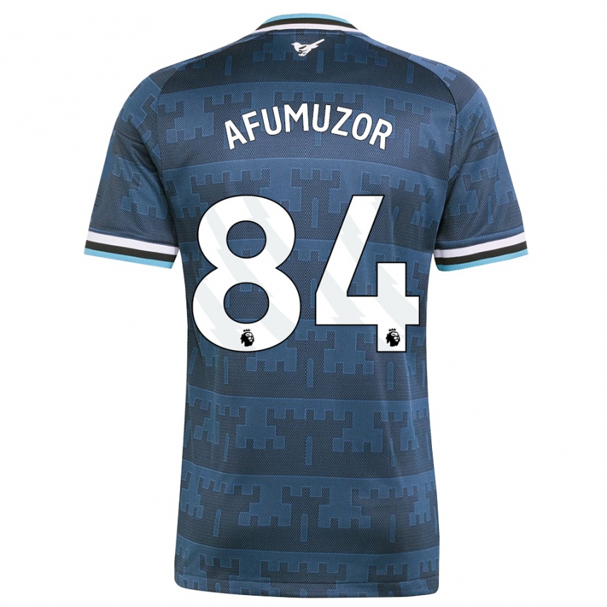 נשים כדורגל Chukwudi Afumuzor #84 צהוב שחור כחול הרחק ג'רזי 2026/27