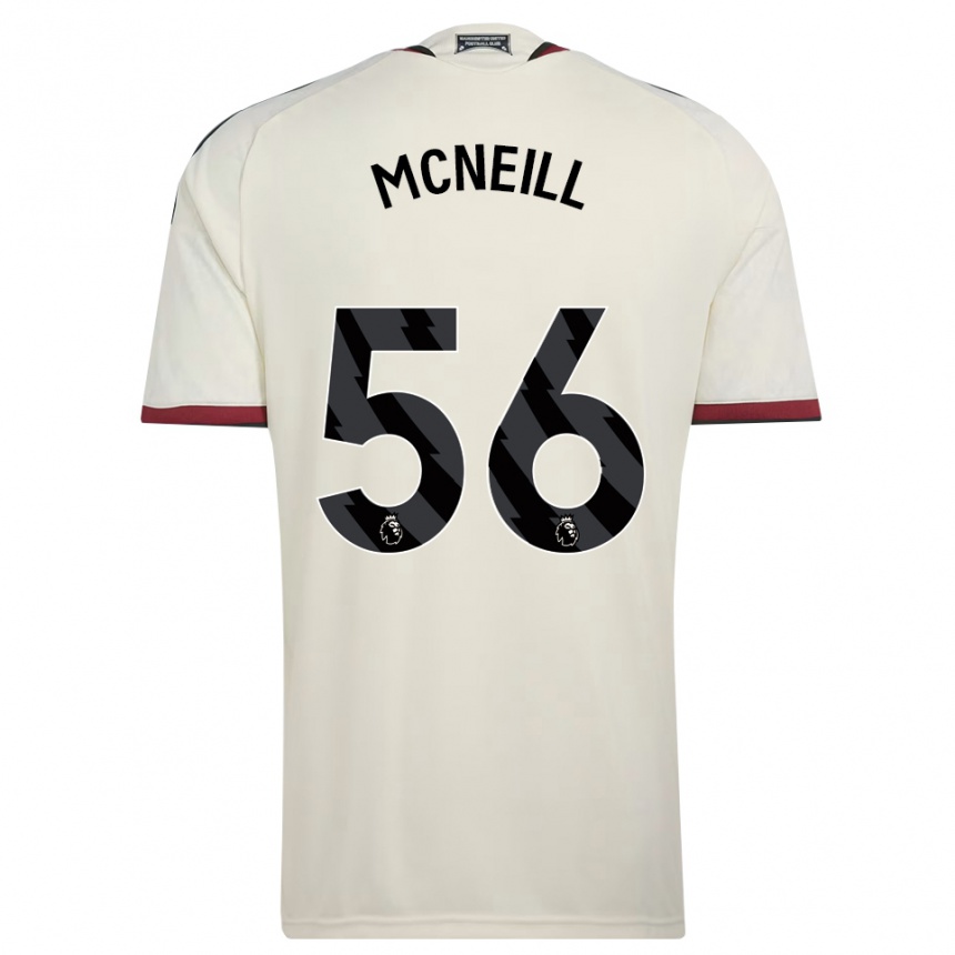 נשים כדורגל צ'רלי מקניל #56 בז' שחור אדום ג'רזי קיט שלישי 2026/27