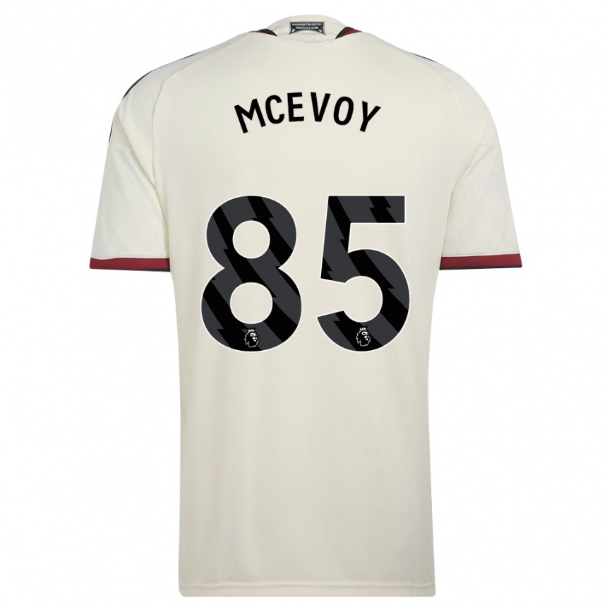 נשים כדורגל Jay Mcevoy #85 בז' שחור אדום ג'רזי קיט שלישי 2026/27