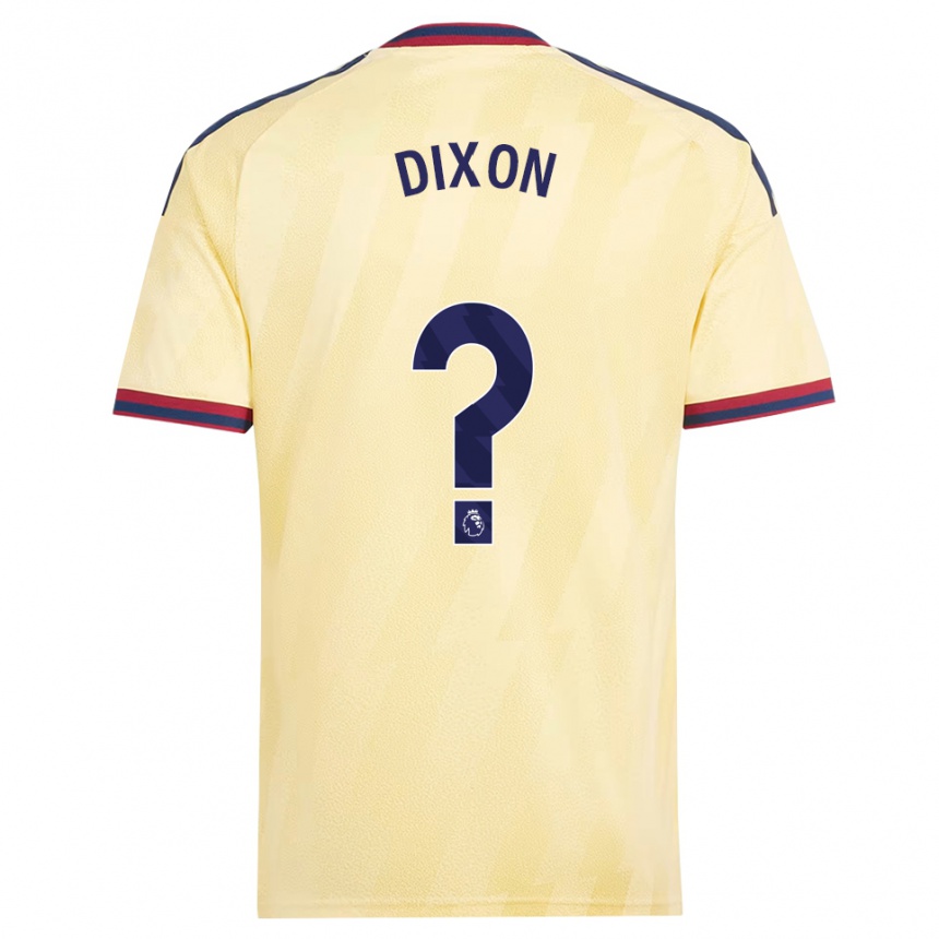 נשים כדורגל Danny Dixon #0 צהוב בהיר כחול חצות ג'רזי קיט שלישי 2026/27