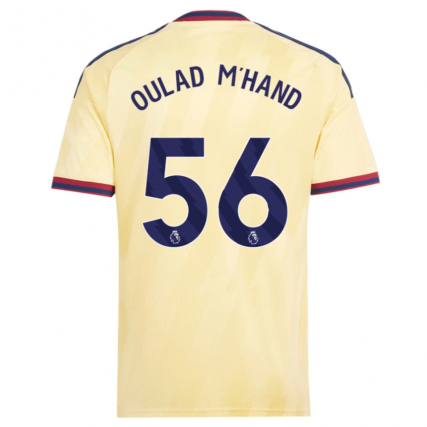 נשים כדורגל Salah-Eddine Oulad M'hand #56 צהוב בהיר כחול חצות ג'רזי קיט שלישי 2026/27