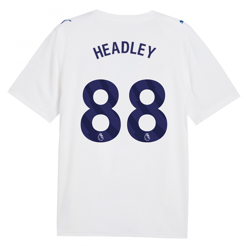 נשים כדורגל Dante Headley #88 צי כחול לבן ג'רזי קיט שלישי 2026/27