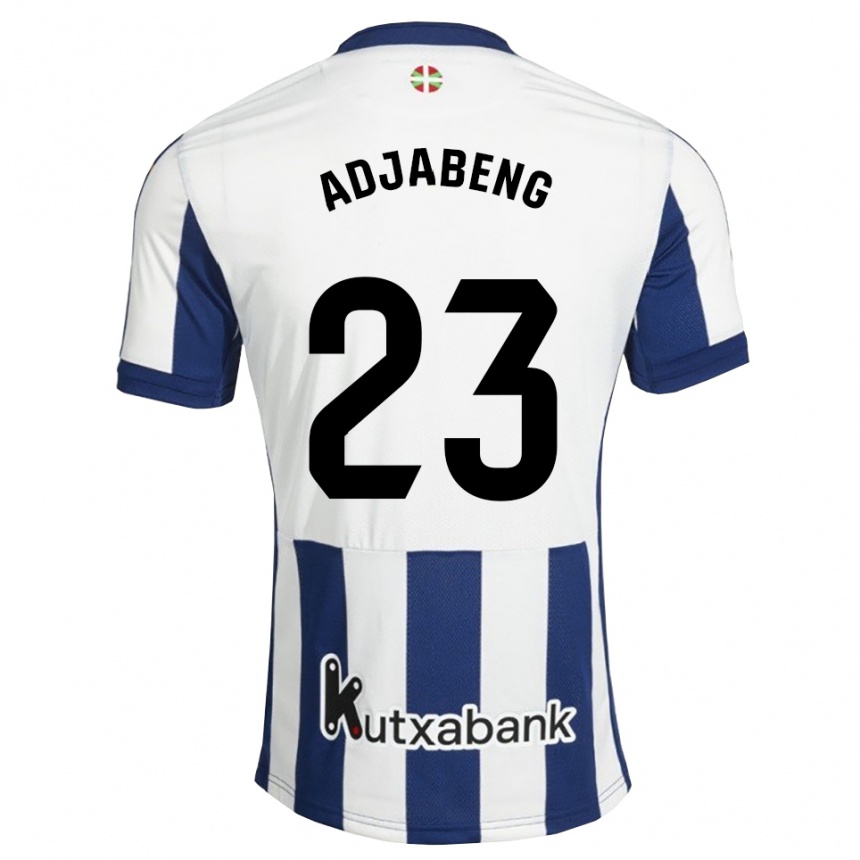 ילדים כדורגל Andrews Adjabeng #23 כחול צי זהב ג'רזי ביתית 2026/27