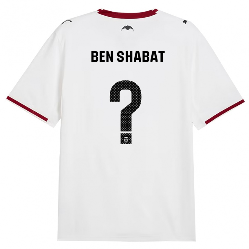 ילדים כדורגל Arad Ben Shabat #0 שחור לבן אדום צהוב ג'רזי ביתית 2026/27