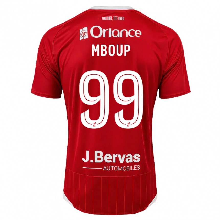 ילדים כדורגל Pathé Mboup #99 לבן אדום ג'רזי ביתית 2026/27 ילדים כדורגל Pathé Mboup #99 לבן אדום ג'רזי ביתית 2026/27