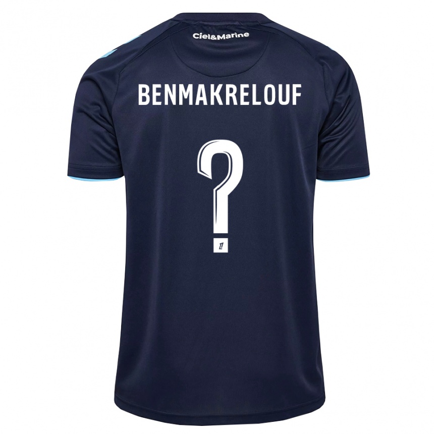 ילדים כדורגל Kwider Benmakrelouf #0 כחול חצות תכלת ג'רזי ביתית 2026/27