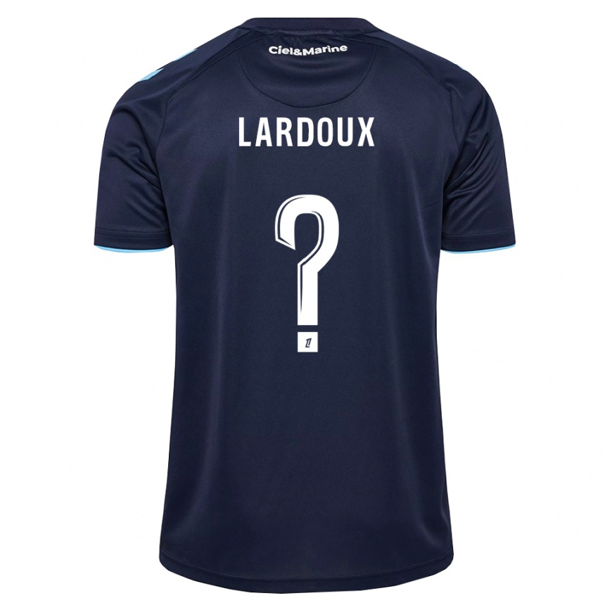 ילדים כדורגל Raphaël Lardoux #0 כחול חצות תכלת ג'רזי ביתית 2026/27
