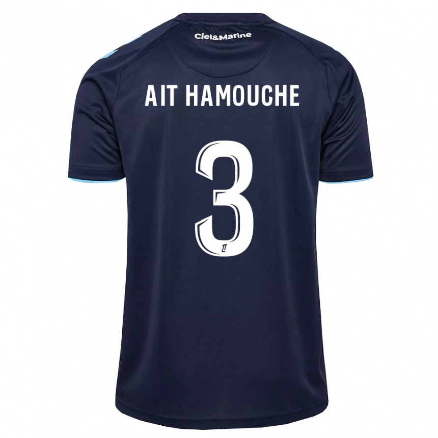 ילדים כדורגל Massyl Ait Hamouche #3 כחול חצות תכלת ג'רזי ביתית 2026/27