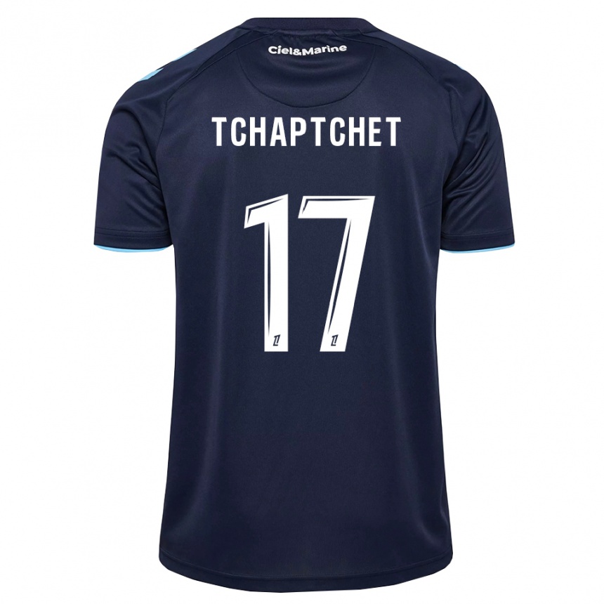 ילדים כדורגל Chanel Tchaptchet #17 כחול חצות תכלת ג'רזי ביתית 2026/27