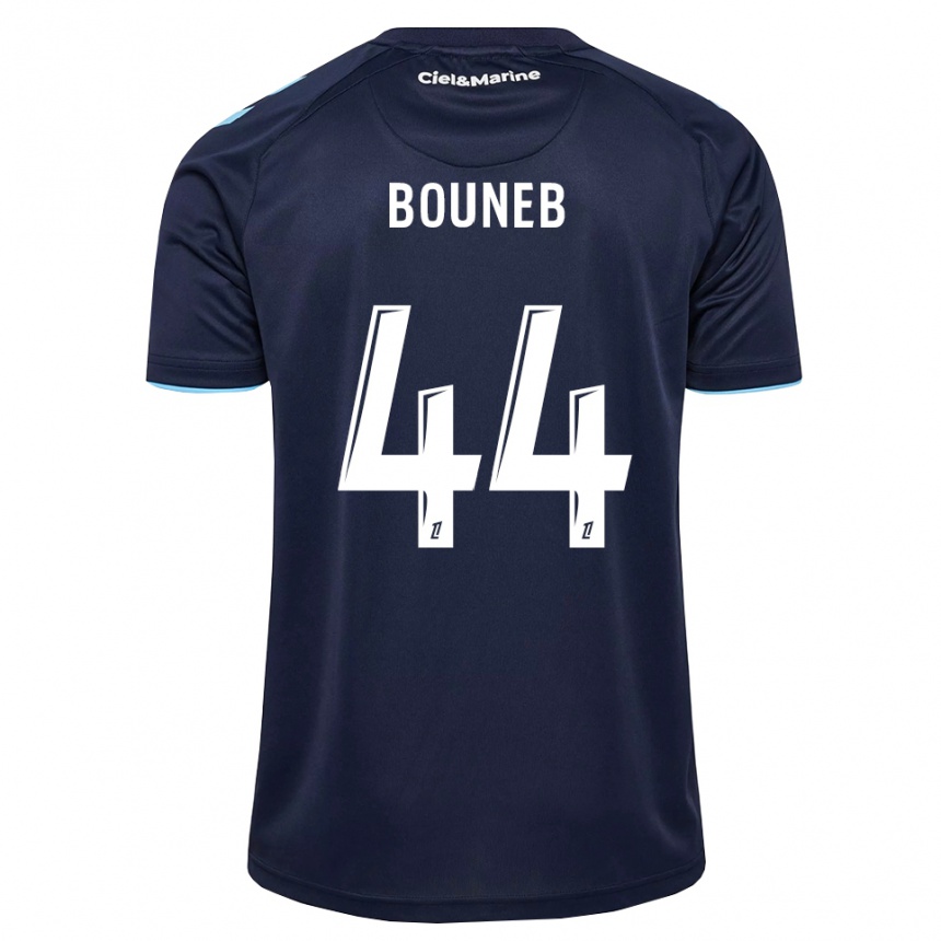 ילדים כדורגל Ismaïl Bouneb #44 כחול חצות תכלת ג'רזי ביתית 2026/27