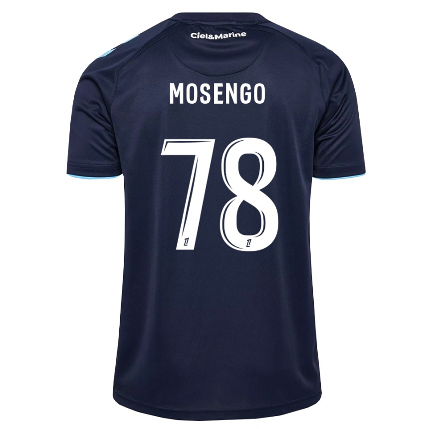 ילדים כדורגל Daren Mosengo #78 כחול חצות תכלת ג'רזי ביתית 2026/27