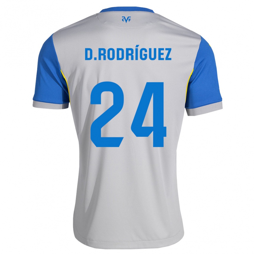 ילדים כדורגל Daniel Rodríguez #24 כחול דודג' אפור הרחק ג'רזי 2026/27