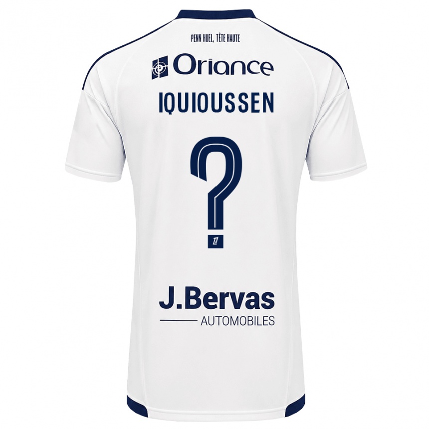 ילדים כדורגל Adam Iquioussen #0 כחול צי לבן הרחק ג'רזי 2026/27 ילדים כדורגל Adam Iquioussen #0 כחול צי לבן הרחק ג'רזי 2026/27