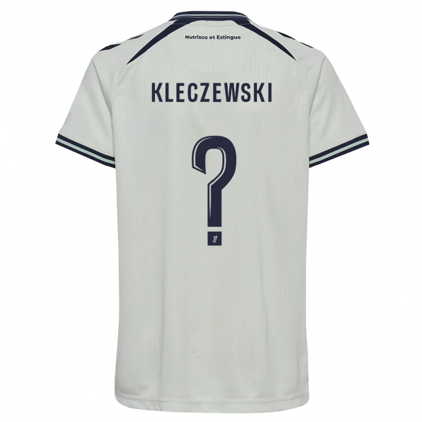ילדים כדורגל Louise Kleczewski #0 כחול חצות לבן הרחק ג'רזי 2026/27