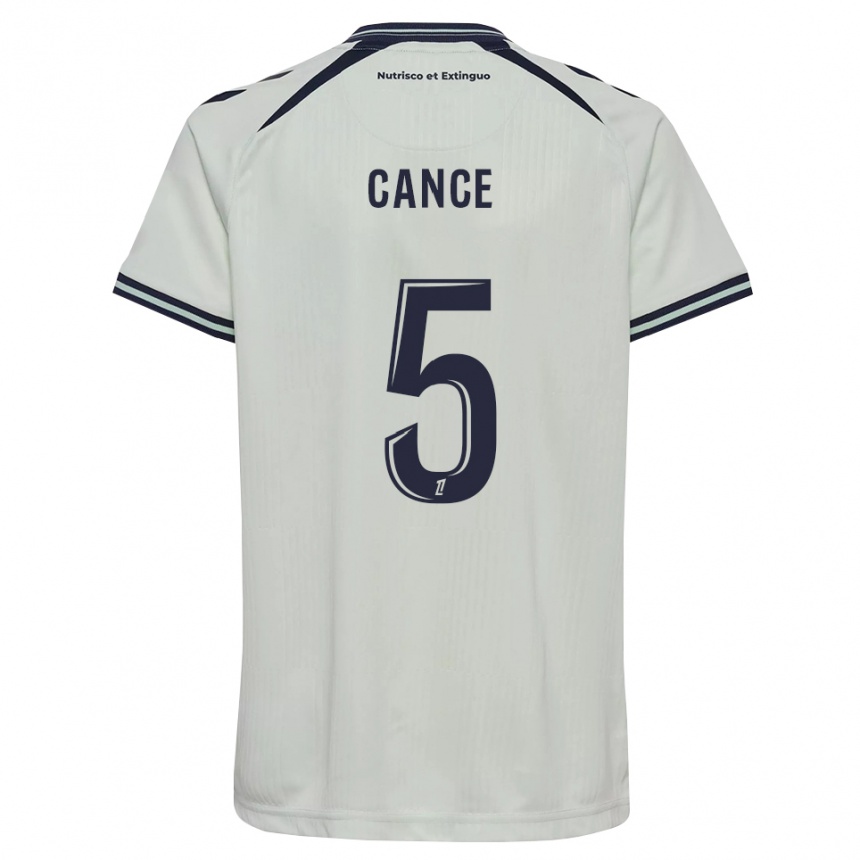 ילדים כדורגל Laurie Cance #5 כחול חצות לבן הרחק ג'רזי 2026/27
