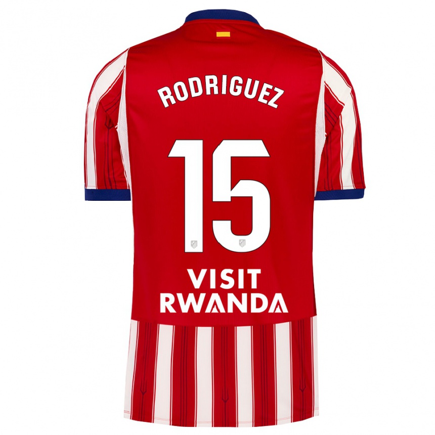 גברים כדורגל Cinta Rodríguez #15 כחול מלכותי אדום לבן ג'רזי ביתית 2026/27 גברים כדורגל Cinta Rodríguez #15 כחול מלכותי אדום לבן ג'רזי ביתית 2026/27