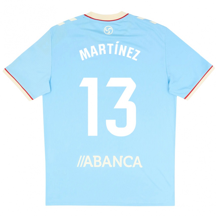 גברים כדורגל Naiara Martínez #13 כחול שמיים לבן אדום ג'רזי ביתית 2026/27