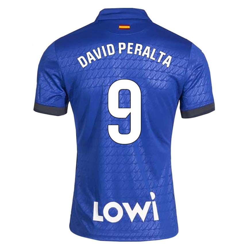 גברים כדורגל Juan David Peralta #9 לבן כחול שחור ג'רזי ביתית 2026/27 גברים כדורגל Juan David Peralta #9 לבן כחול שחור ג'רזי ביתית 2026/27