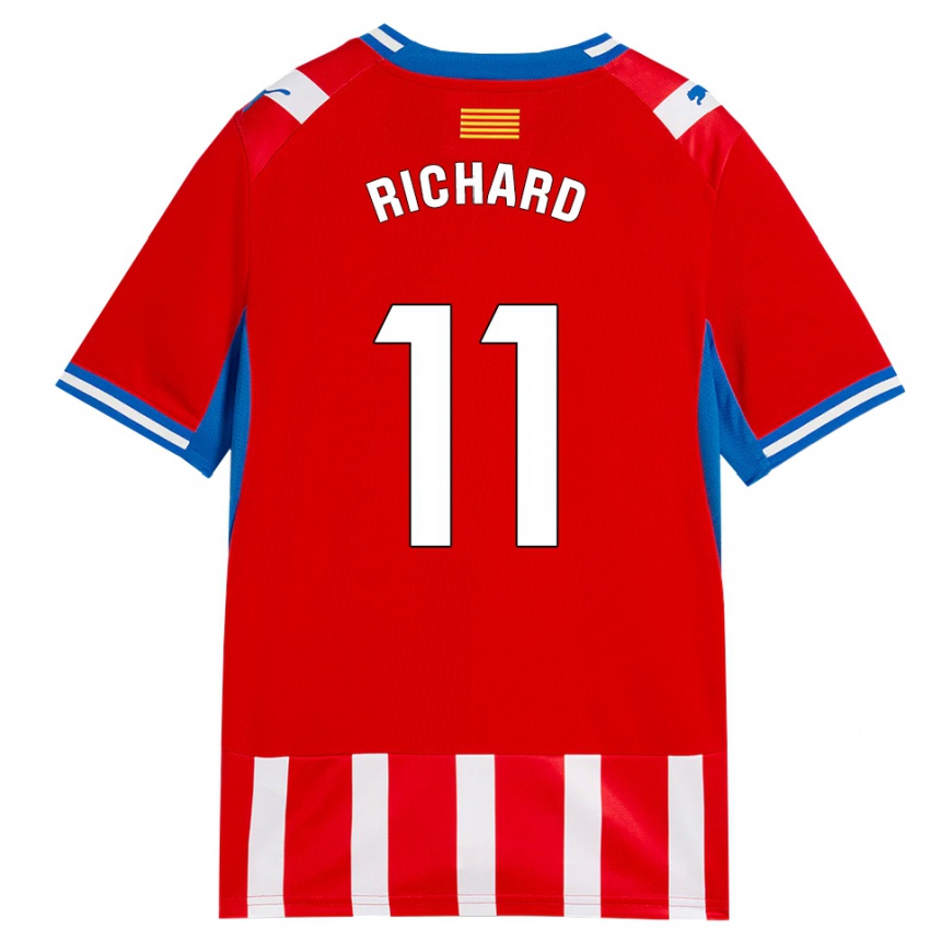 גברים כדורגל Richard Martínez #11 אדום לבן כחול שמיים ג'רזי ביתית 2026/27