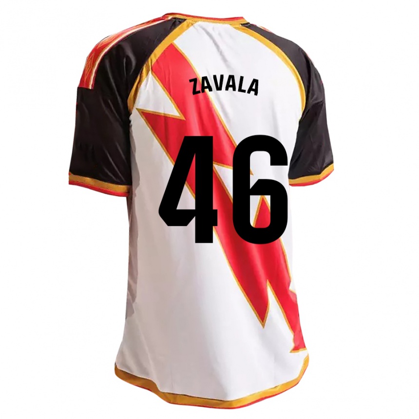 גברים כדורגל Andrés Zavala #46 ירוק בהיר שחור לבן זהב ג'רזי ביתית 2026/27