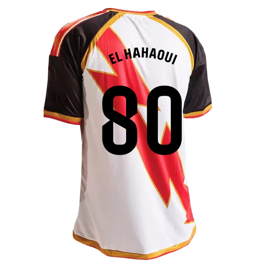 גברים כדורגל Ayman El Hahaoui #80 ירוק בהיר שחור לבן זהב ג'רזי ביתית 2026/27