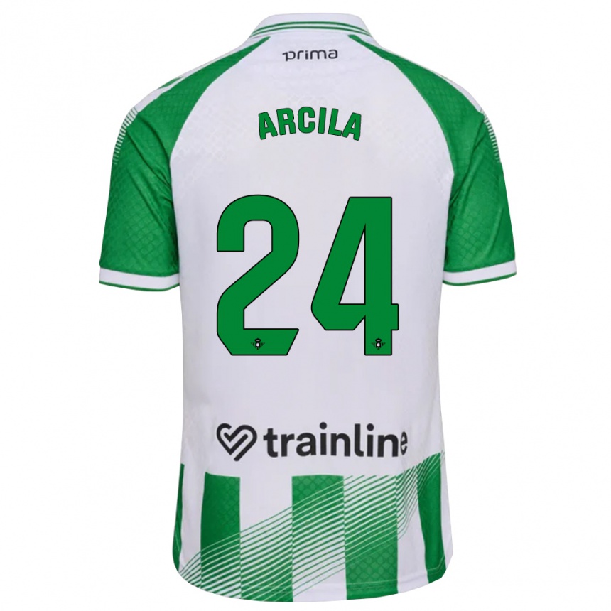 גברים כדורגל Jhon Arcila #24 ירוק בהיר שחור לבן ג'רזי ביתית 2026/27 גברים כדורגל Jhon Arcila #24 ירוק בהיר שחור לבן ג'רזי ביתית 2026/27